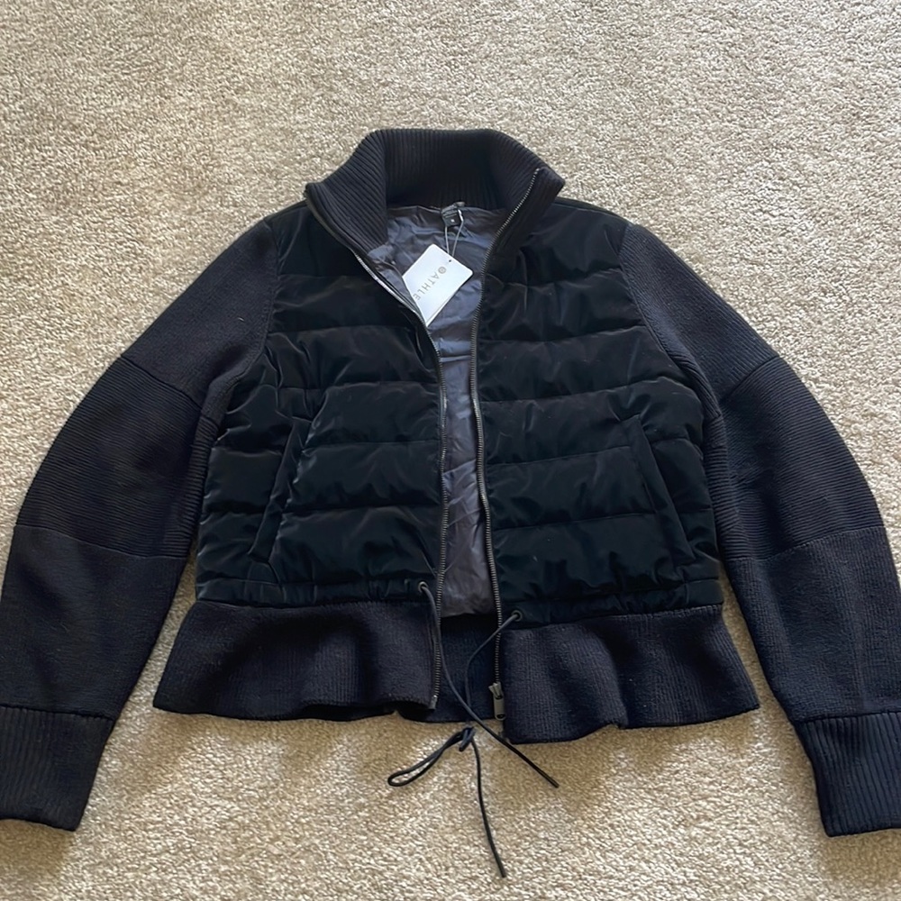 Athleta jacket black size medium